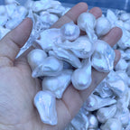 DIY Material Natural freshwater white Big Baroque pearl loose beads, 15-35mm AA grade pearls, single purchase