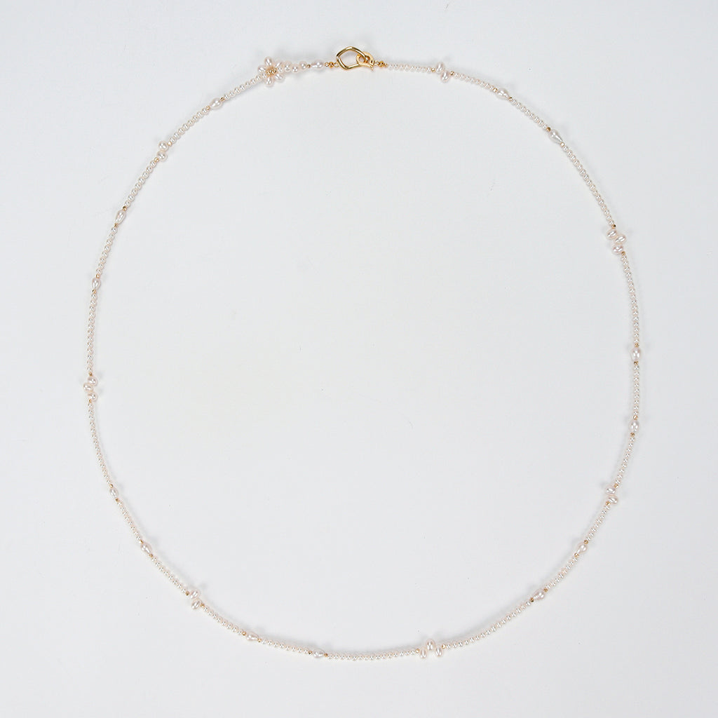 Recommend Natural Freshwater White Pearl Necklace Sweater chain, Fashionable long sweater chain for women