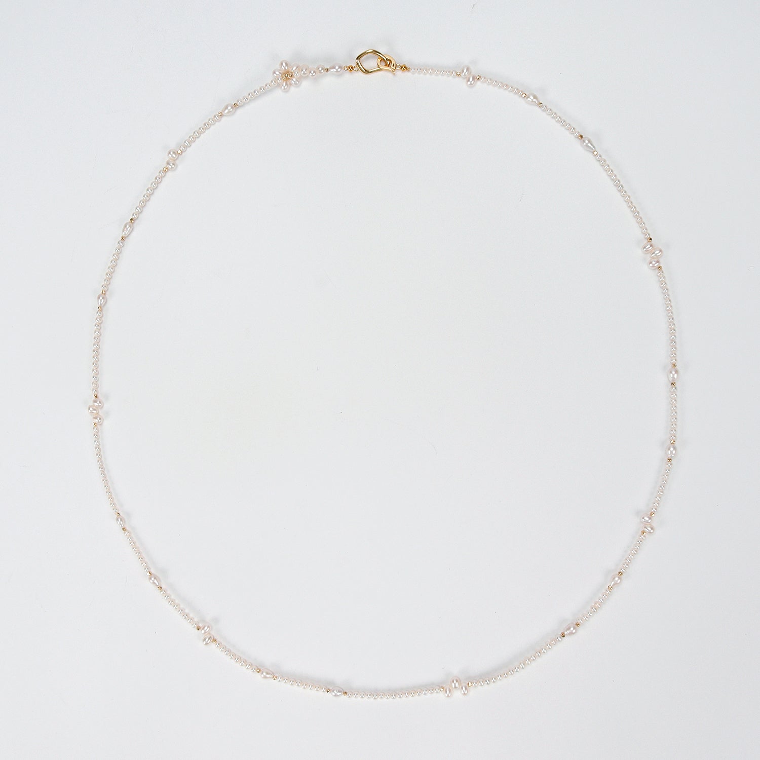 Recommend Natural Freshwater White Pearl Necklace Sweater chain, Fashionable long sweater chain for women
