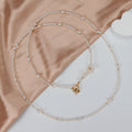 Recommend Natural Freshwater White Pearl Necklace Sweater chain, Fashionable long sweater chain for women