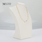 Best Selling Natural Freshwater Balloon Pearl Necklace Fashionable and Elegant, Suitable for Women