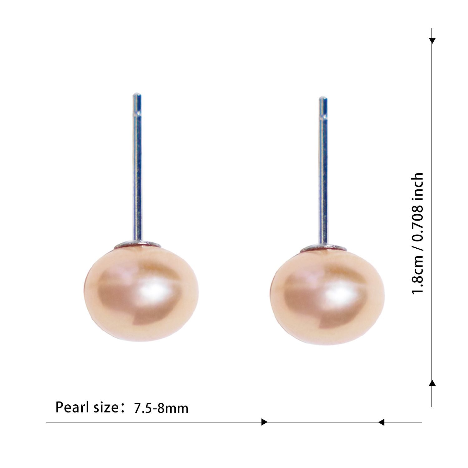 Hot selling natural freshwater pearl earring set, with three pairs of white, pink, and black pearl earrings for women's jewelry