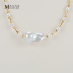 Best Selling Natural Freshwater Balloon Pearl Necklace Fashionable and Elegant, Suitable for Women