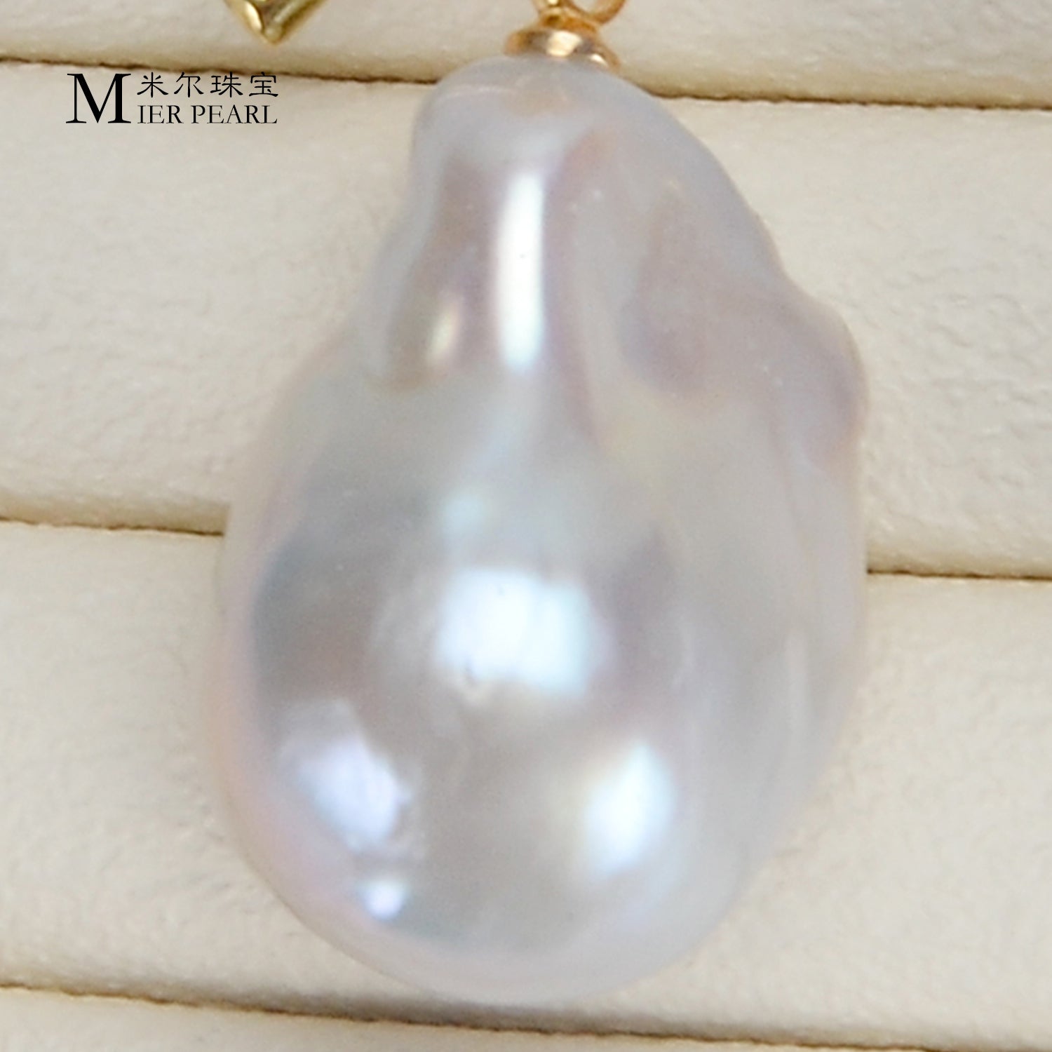 Recommend Asymmetry Irregular Freshwater Pearl White Big Baroque Pearl Earrings For Women Jewellery