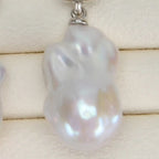 New Product Classical Style Earrings Natural Freshwater Baroque Pearl Earrings Gift for Girls