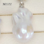 New Product Classical Style Earrings Natural Freshwater Baroque Pearl Earrings Gift for Girls