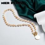 Good Quality Colorful Baroque Pearl Necklace Women Multi-Style Clavicle Chain Luxury  Necklace