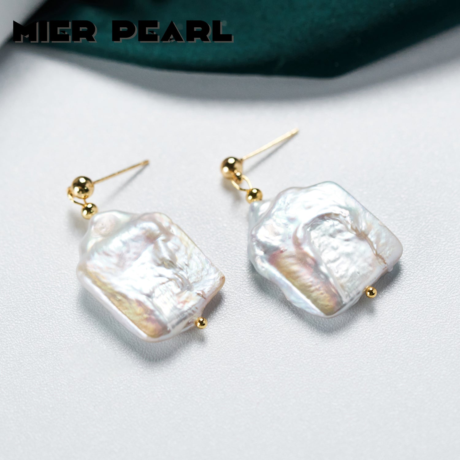 Recommend Irregular Freshwater Pearl Drop Earrings Unique Irregular Baroque Freshwater Cultured Pearl For Women