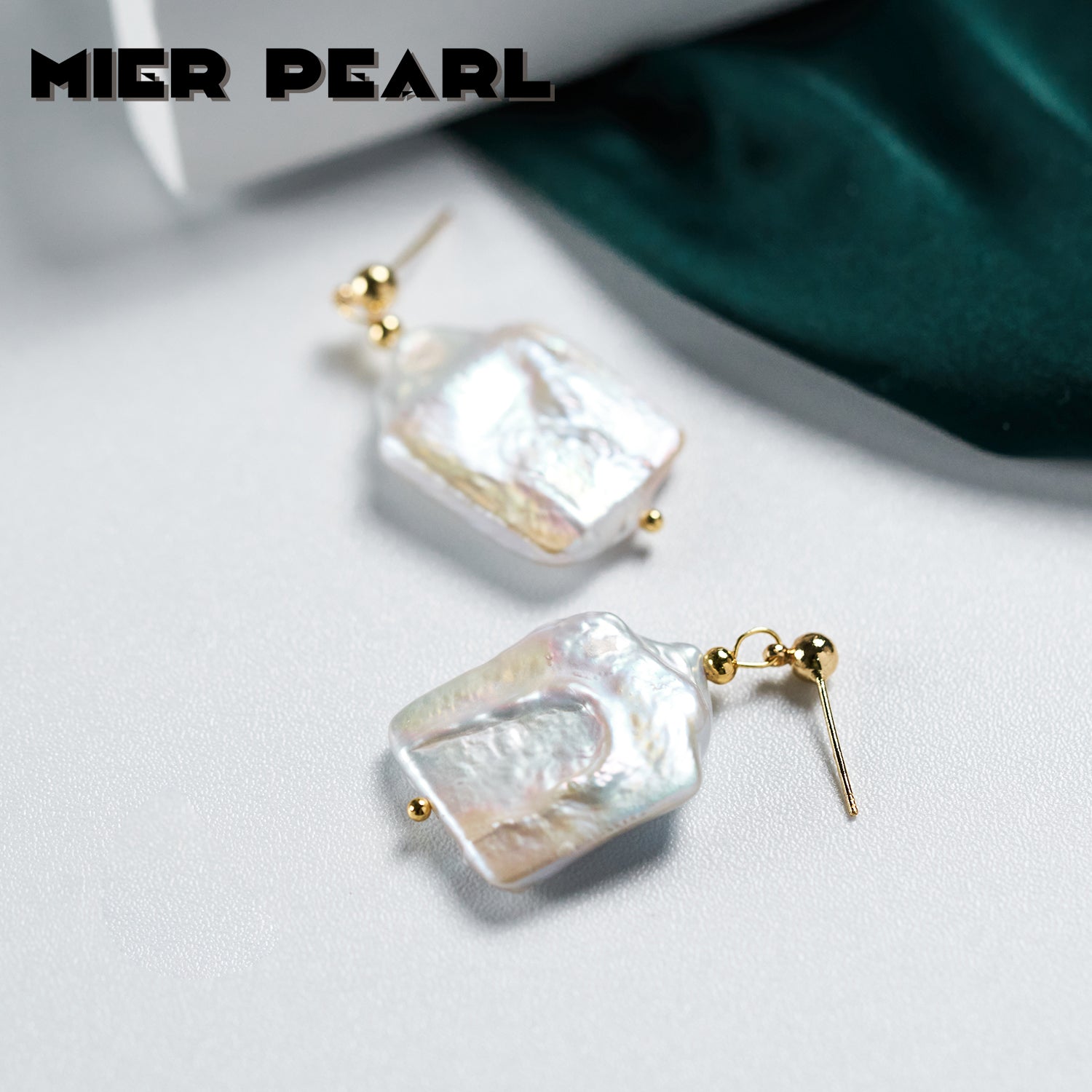 Recommend Irregular Freshwater Pearl Drop Earrings Unique Irregular Baroque Freshwater Cultured Pearl For Women