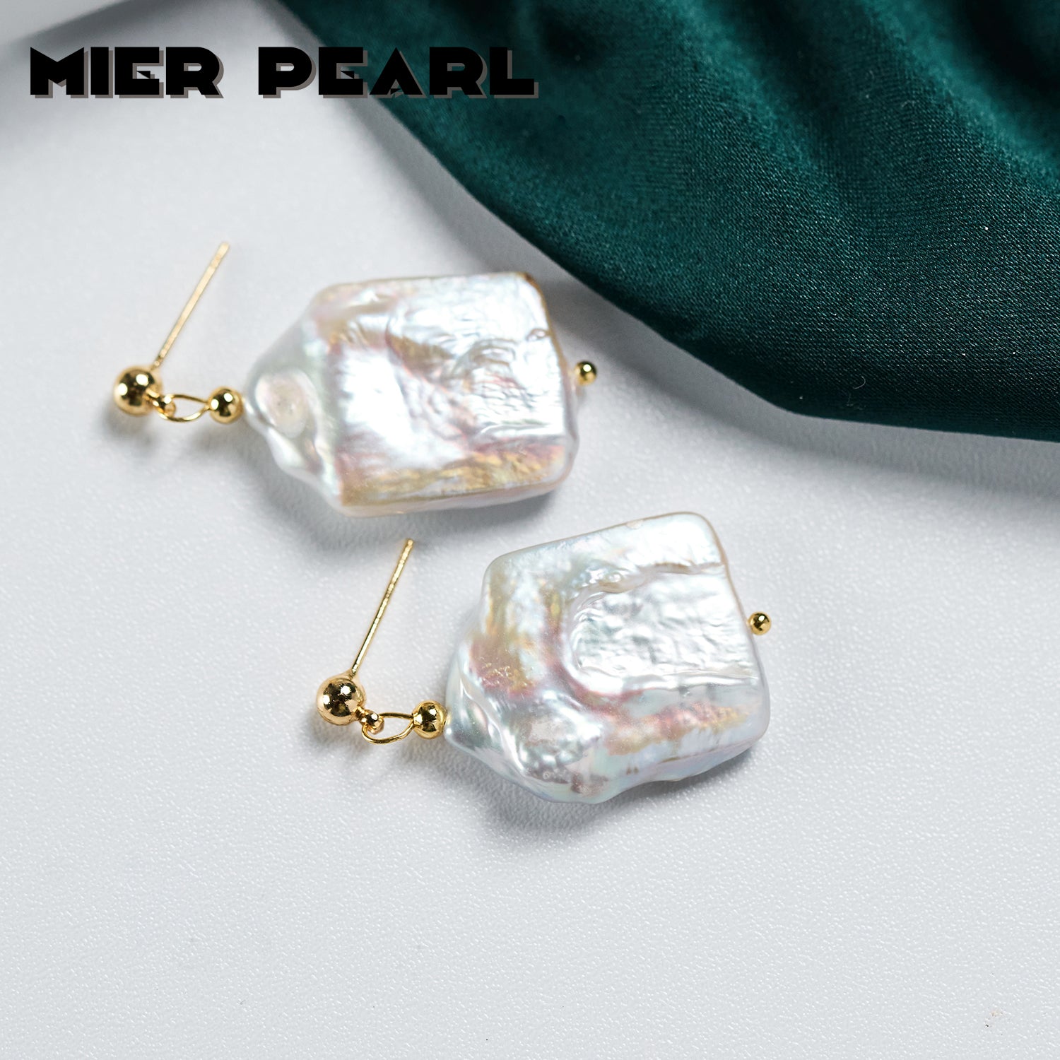 Recommend Irregular Freshwater Pearl Drop Earrings Unique Irregular Baroque Freshwater Cultured Pearl For Women