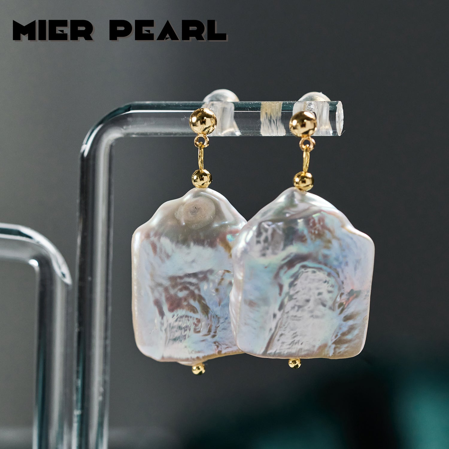 Recommend Irregular Freshwater Pearl Drop Earrings Unique Irregular Baroque Freshwater Cultured Pearl For Women