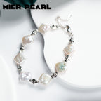 Simple Hand Decoration Female Personality Metal Wind Rectangular  925 Silver Fashion Jewelry Bracelets & Bangles