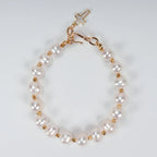 Real Natural Freshwater Pearl Bracelet Classic  Potato Pearl Bracelet Adjustable For Women Gift