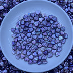 DIY Material Wholesale Natural Freshwater purple heart-shaped Baroque pearl loose beads, 11-12mm AA grade pearls