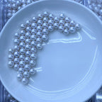 DIY Material Wholesale natural freshwater white round pearl loose beads, 10-11 12-13mm AAA grade pearls
