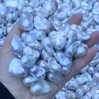 DIY Material Natural freshwater white Big Baroque pearl loose beads, 15-35mm AA grade pearls, single purchase