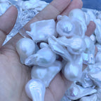 DIY Material Natural freshwater white Big Baroque pearl loose beads, 15-35mm AA grade pearls, single purchase