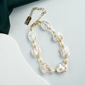 Top Fashion Baroque Natural Freshwater Irregular Pearl Bracelet Adjustable Fashion Beaded beads Bracelet